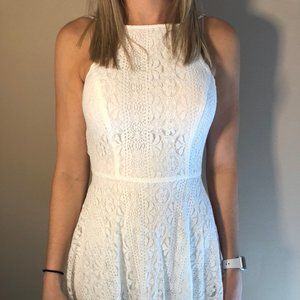 white dress